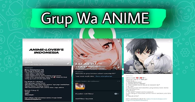 900+ Link Grup WA (WhatsApp) Anime, Wibu Terbaru 2024