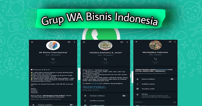 2024+ Link Grup WA (WhatsApp) Bisnis Indonesia