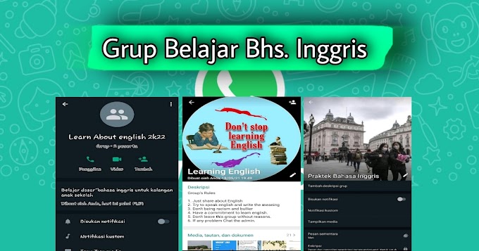 Link Grup WA (WhatsApp) Belajar Bahasa Inggris 2024